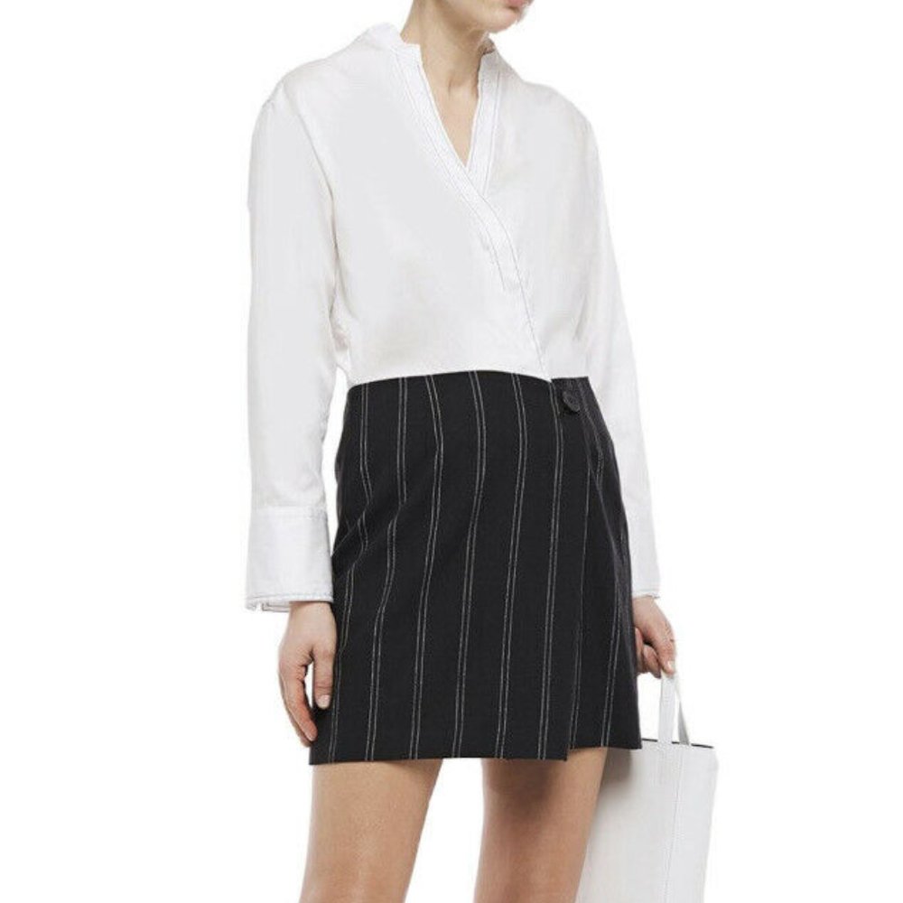 Sandro Womens Conny Wrap Dress Size 4